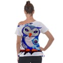 Owl Mother Owl Baby Owl Nature Tie-Up Tee View2