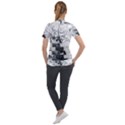 Broken Tree Generative Art Justifyyourlove Short Sleeve Zip Up Jacket View2
