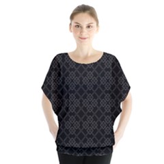 Bw Iii Batwing Chiffon Blouse