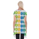 Background Colorful Geometric Short Sleeve Side Drop Tunic View2