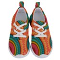 Background Texture Mosaic Running Shoes View1