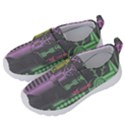 Background Non Seamless Pattern Kids  Velcro No Lace Shoes View2