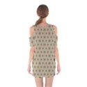 Star Basket Pattern Basket Pattern Shoulder Cutout One Piece Dress View2