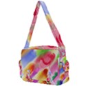 Colorful watercolors                 Buckle Multifunction Bag View1