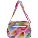 Colorful watercolors                 Buckle Multifunction Bag View3