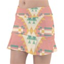 Shapes in pastel colors                     Tennis Skirt View1