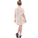 pink flowers pattern spring nature Kids  Simple Cotton Dress View2