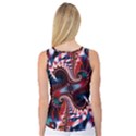 Abstract Fractal Artwork Colorful Art Women s Basketball Tank Top View2