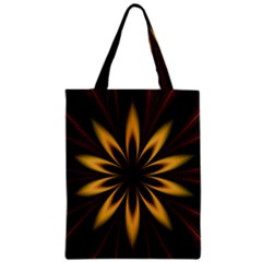 Fractal Artwork Idea Allegory Art Pattern Zipper Classic Tote Bag