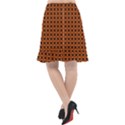 Background Texture Design Geometric Fishtail Chiffon Skirt View2