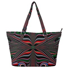 Abstract Art Fractal Art Pattern Full Print Shoulder Bag