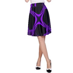 Abstract Fractal Art 3d Artwork A-line Skirt