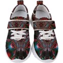 Abstract Flower Artwork Art Kids  Velcro Strap Shoes View1