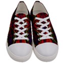 Abstract Art Fractal Women s Low Top Canvas Sneakers View1
