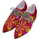 Abstract Art Fractal Modern Art Pointed Oxford Shoes View2