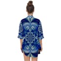 Abstract Art Artwork Fractal Design Open Front Chiffon Kimono View2