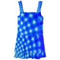 Digital Arts Fractals Futuristic Blue Kids  Layered Skirt Swimsuit View1