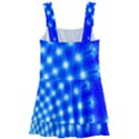 Digital Arts Fractals Futuristic Blue Kids  Layered Skirt Swimsuit View2