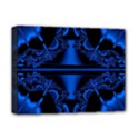 Art Fractal Artwork Creative blue Black Deluxe Canvas 16  x 12  (Stretched)  View1