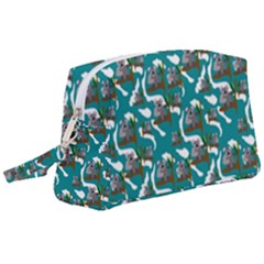 Koala Bears Pattern Wristlet Pouch Bag (large)