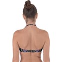 Digital Art Fractal Artwork Halter Bandeau Bikini Top View2