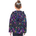 Neon brushes                     Kids  Hooded Puffer Jacket View2