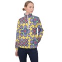 Shapes on a yellow background                      Women Half Zip Windbreaker View1