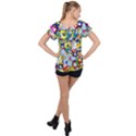 Dots 6 Ruffle Collar Chiffon Blouse View2