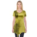 Watercolor Wash - Yellow Short Sleeve Tunic  View1