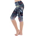 Steam Locomotive Br 99 Historically Lightweight Velour Cropped Yoga Leggings View2
