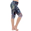 Steam Locomotive Br 99 Historically Lightweight Velour Cropped Yoga Leggings View3