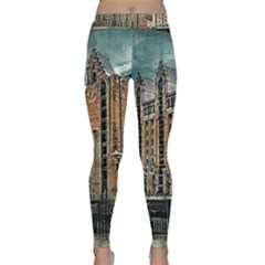 Architecture City Building Travel Classic Yoga Leggings