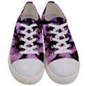 Sad Doll Pink Glow Women s Low Top Canvas Sneakers View1