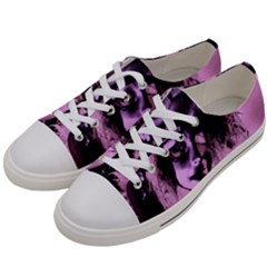 Sad Doll Pink Glow Women s Low Top Canvas Sneakers
