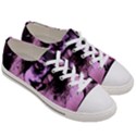Sad Doll Pink Glow Women s Low Top Canvas Sneakers View3