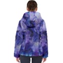 Blue purple ink                       Women s Hooded Puffer Jacket View2