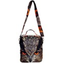 Owl Bird Eyes Eagle Owl Birds Crossbody Day Bag View3