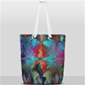 Background Sci Fi Fantasy Colorful Full Print Rope Handle Tote (Small) View2