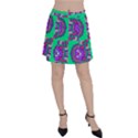 Purple shapes on a green background                         Panel Skirt View1