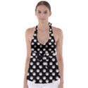 English Breakfast Black Babydoll Tankini Top View1