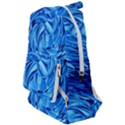 Strudel Blue White Light Blue Travelers  Backpack View1