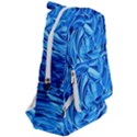 Strudel Blue White Light Blue Travelers  Backpack View2