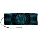 Ornament District Turquoise Roll Up Canvas Pencil Holder (M) View1
