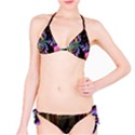 Fractal Colorful Background Classic Bikini Set View1