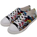 Image 1 Women s Low Top Canvas Sneakers View2