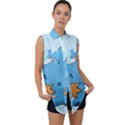 Patokip Sleeveless Chiffon Button Shirt View1