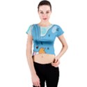 Patokip Crew Neck Crop Top View1