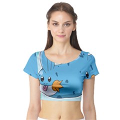Patokip Short Sleeve Crop Top