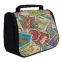 Old Vintage Japanese Mix Stamp Full Print Travel Pouch (Small) View2