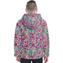 Red green spots                          Men s Hooded Puffer Jacket View2